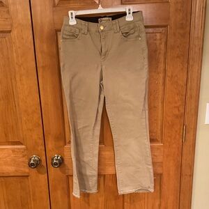 Democracy Women's Straight Leg Pants in Tan